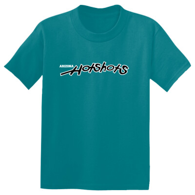 Youth Teal Drifit Tee - Arizona Hotshots  Thumbnail