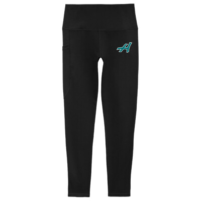 Women's High Rise 7/8 Legging - H logo  Thumbnail