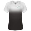 Women's V-Neck Ombre T-Shirt Thumbnail